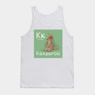 K is for Kangaroo Tank Top